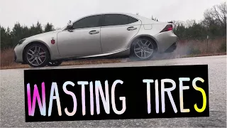 How To Do A Burnout  With An Automatic (Lexus)