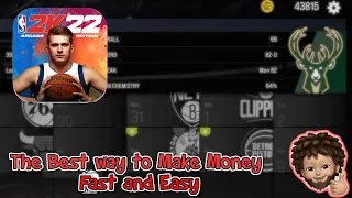 NBA 2K22 Arcade Edition - How to Make Fast and Easy Money | Apple Arcade