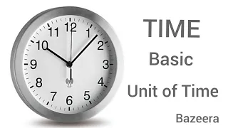 Time || Basic || Unit of Time || Tamil