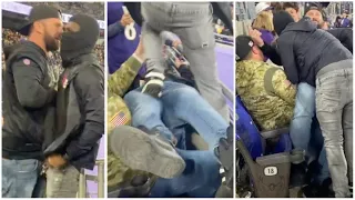 Baltimore Ravens FANS ALTERCATION Trying MOVE BY One Another 👀 🤯