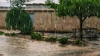 Heavy rain In Khanozai on #3rd #may #2024 | Natural Voice of Rain