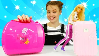 Kinder Video mit Barbie auf Deutsch. Spielspaß mit Barbie und Irene. 3 Folgen am Stück.