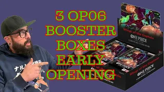 Early OP06 Booster Box Opening