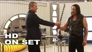 Machete Kills: Mel Gibson Behind the Scenes (Broll) | ScreenSlam