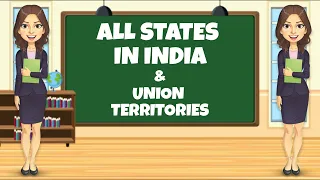States of INDIA How to Learn | States & Union Territories | Capitals & Languages | Geography 2024