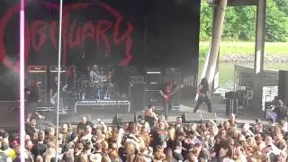 Obituary   Chopped In Half Rock Hard Festival 2014