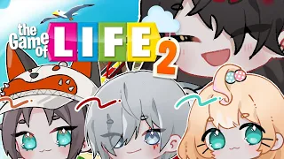 let's start a family【GAME OF LIFE w/ FULGUR, MYSTA AND MILLIE】【NIJISANJI EN | Vox Akuma】