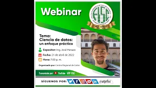 Webinar Ciencia de datos: un enfoque práctico