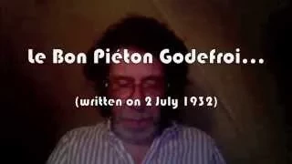 Paul Claudel's "Le bon piéton Godefroi" by OÁC/ Mus. St Jas Infirmary [French Urtext, English subs]