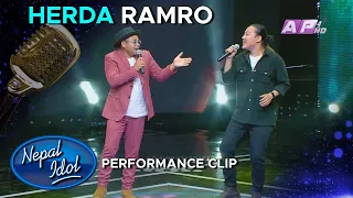 HERDA RAMRO MACHHAPUCHHARE -Dharmendra Sewan and Neshan Pun Magar | Nepal Idol Season 3 | AP1HD