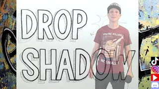 How To Basic Drop Shadows Drawing Tutorial