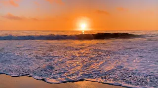 California Carmel Beach Walk & AMAZING Sunset in 4K 🥰💗🌅