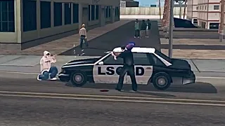 GTA San Andreas - Drug Dealer vs Police Shootout