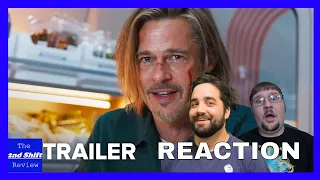 Bullet Train Trailer #1 (2022) - (Trailer Reaction) The Second Shift Review