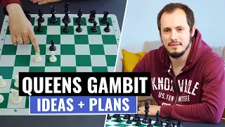 Queen’s Gambit | Basic Ideas, Plans & Strategies | Chess Openings | Andrey Ostrovskiy