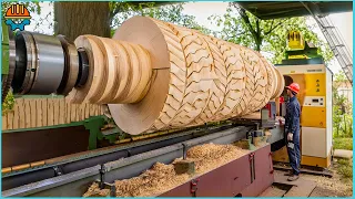 150 AMAZING Satisfying Wood Carving Machines, Wood CNC & Lathe Machines Are On Another Level