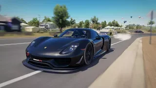 Forza Horizon 3 - Porsche 918 Spyder (Goliath-Run, w/ Pro-Setup and Wheel)