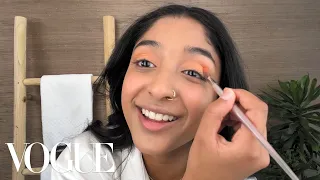 Never Have I Ever's Maitreyi Ramakrishnan’s Guide to Bold Eyeshadow | Beauty Secrets | Vogue