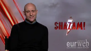 Mark Strong Talks Dr. Sivana Theme Music and Super Villians in Shazam!