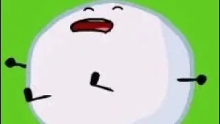 bfdi snowball is crying