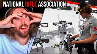 NRA Conference by Andrew Callaghan | Asmongold Reacts