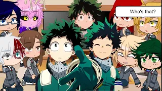 Mha Forgotten Deku AU react to Deku.