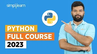 Python Full Course 2024 | Learn Python in 12 Hours | Python Tutorial for Beginners | Simplilearn