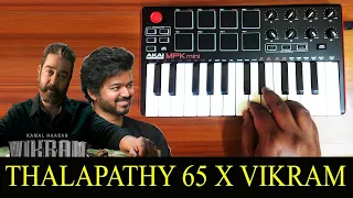 Vikram x Thalapathy 65 Mass Bgm By Raj Bharath | Anirudh