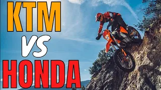 CRF450L vs the KTM 500EXC F which is the better dualsport