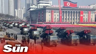 North Korea 70th Anniversary Military Parade 2018 (FULL)