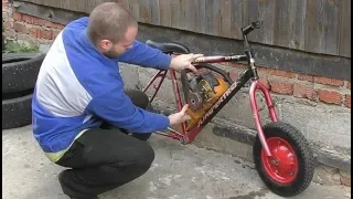 MINI STREETFIGHTER of CHAINSAW and BIKE