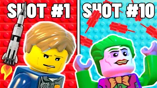 IMPOSSIBLE Lego Game Trick Shots From Level 1 to 20...