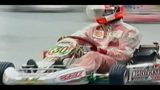 vintage world karting championship Schumacher / Rosberg / Hamilton