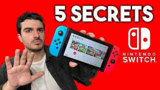 5 SECRETS CACHÉS sur la NINTENDO SWITCH !