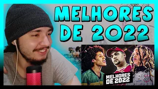 as 100 MELHORES RIMAS de 2022! | REACT BAUEB