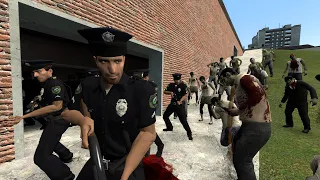 Garry's Mod NPC Wars - L4D Zombies vs. L4D Humans