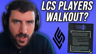 THE MOST IMPORTANT MOMENT IN LOL ESPORTS HISTORY - LCS Players Walkout Explained | YamatoCannon