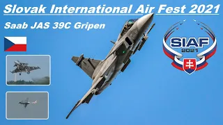Saab JAS 39C Gripen ▲ Czech Air Force 🇨🇿 ▲ SIAF 2021