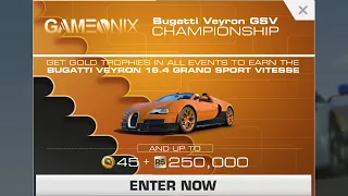 Bugatti Veyron 16.4 Grand Sport Vitesse Championship Limited Time Series Overview