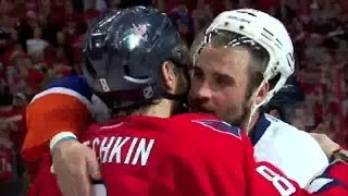 Ovechkin Mic'd Up For Handshake Line