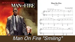 Man On Fire - "Smiling" - Harry Gregson-Williams (with sheets)