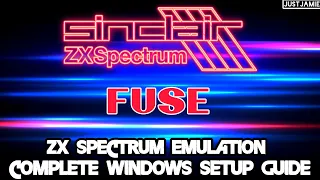 ZX Spectrum Fuse Emulator Windows/PC FullSetup Guide #zxspectrum #fuse #emulator