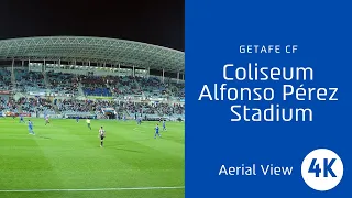 Getafe | Coliseum Alfonso Pérez | La Liga | Spain | 4K | Aerial View | Fifa Stadiums | Madrid