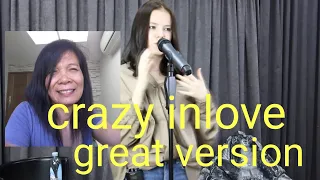 Reaction Daneliya tuleshova crazy in love