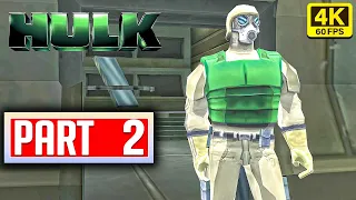 HULK Gameplay Walkthrough PART 2 No Commentary [4K 60FPS]