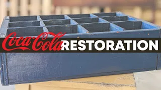 Coca-Cola Restoration Vintage Bottle Crate