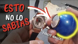 😜 QUE NO TE DIGAN QUE NO TIENES PELOTAS La forma MÁS FÁCIL DE ABRIR UN RELOJ | TE SORPRENDERÁ PELOTA