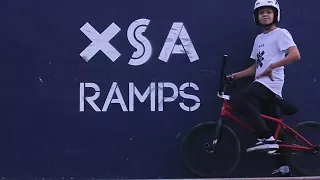 BMX | Alex Mollaev & Arseniy Lyubishkin Warmap at XSA Ramps New Skatepark