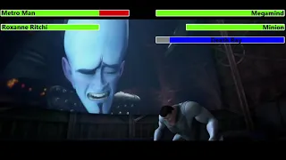 Metro Man vs. Megamind with healthbars (50K Subscriber Special)