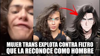 Mujer trans EXPLOTA contra filtro de Tiktok que la reconoce como HOMBRE